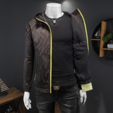 2025秋冬新款男士重工设计连帽夹克钱塘6026-JK88021-P195，男装夹克，钱塘6026