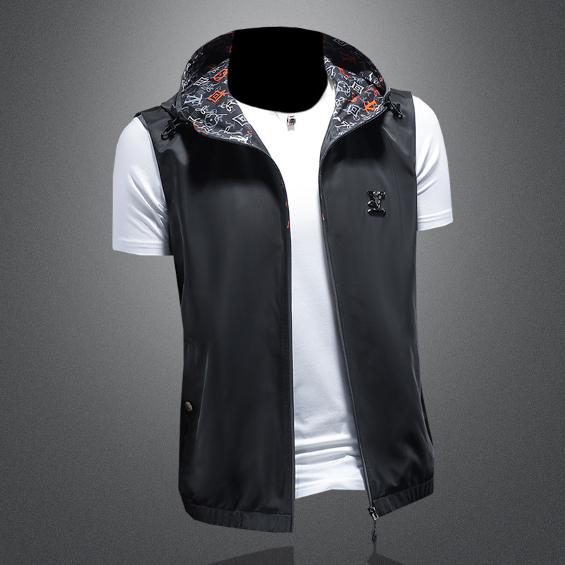 2024春装男士连帽马甲背心M-5XL9006-P140（镂空图）,男装背心/马甲,钱塘6026