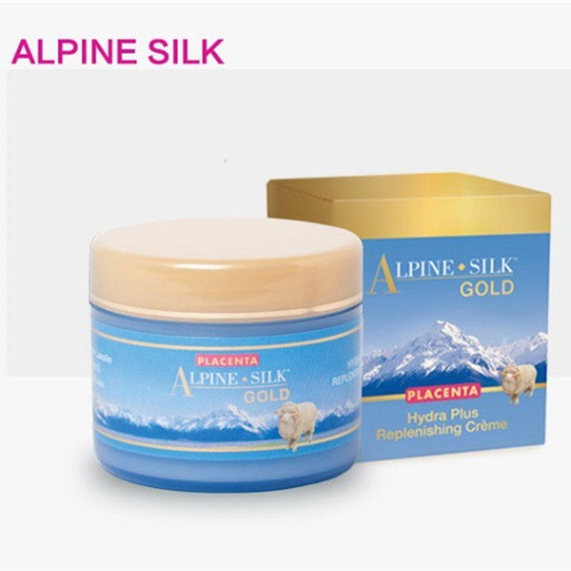 新西兰原装正品alpine silk羊胎素绵羊油100g保湿霜防冻防裂保养
