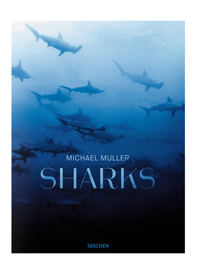 【现货】TASCHEN Michael Muller: Sharks 迈克尔·穆勒：鲨鱼绘画艺术书籍作品画册集 进口原版图书包邮