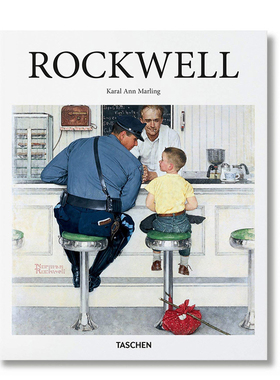【现货】TASCHEN ROCKWELL  Norman Rockwell [基础艺术]洛克威尔 20世纪美国画家插画艺术书籍进口原版图书