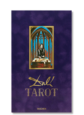 【现货】TASCHEN Dali.Tarot 艺术绘画作品达利罗牌塔 共附有78 张牌，盒装小册子书籍大师达利taluo初学者进口原版图书