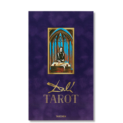 【预售】Dali.Tarot 艺术绘画作品达利罗牌塔 共附有78 张牌，盒装小册子书籍大师达利taluo初学者进口原版图书[TASCHEN]