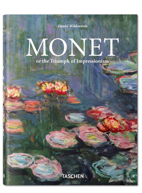 【现货】TASCHEN[图书馆系列] 莫奈印象派绘画 Monet or The Triumph of Impressionism 英文原版艺术绘画油画画册进口图书 可单拍