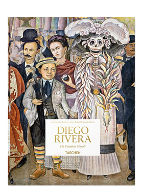 【现货】【TASCHEN】迭戈·里维拉：壁画全集 Diego Rivera. The Complete Murals 原版英文艺术画册画集