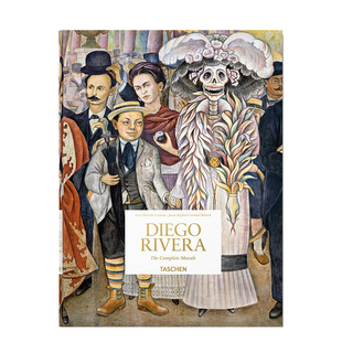 【现货】【TASCHEN】迭戈·里维拉:壁画全集 Diego Rivera. The Complete Murals 原版英文艺术画册画集