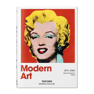 Modern TASCHEN Art塔森图书馆精装 现代艺术书籍1870 图书书籍 2000.19世纪美术绘画画集画册鉴赏收藏进口英文原版 现货