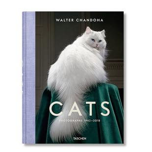 Walter TASCHEN Chandoha.Cats Photographs沃尔特.尚多哈猫咪摄影写真集1942 艺术图册进口图书 2018塔森英文原版 现货
