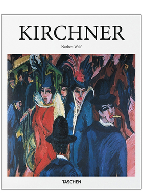 【现货】TASCHEN Kirchner[基础艺术]柯克纳 绘画艺术书籍画集画册进口原版英文图书