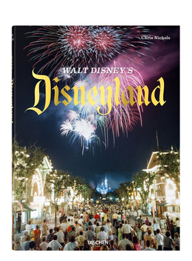 【现货】TASCHEN Walt Disney’s Disneyland 沃特·迪斯尼的迪士尼乐园游乐园建筑设计进口原版图书