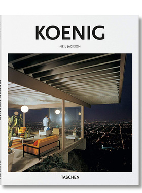 【预订】TASCHEN Koenig[基础建筑系列]皮埃尔·弗朗西斯·科尼格 设计作品进口原版图书