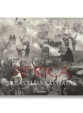 【现货】SEBASTIAO SALGADO.Africa塞巴斯蒂昂·萨尔加多：非洲艺术书籍摄影作品集进口原版图书[TASCHEN]包邮