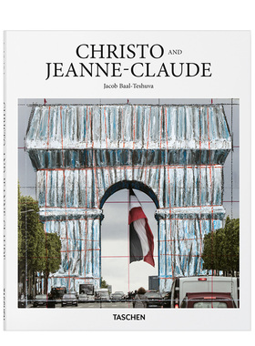 【现货】CHRISTO AND JEANNE-CLAUDE克里斯托和珍妮-克劳德[基础艺术]绘画大地艺术家书籍画集画册进口原版图书[TASCHEN]