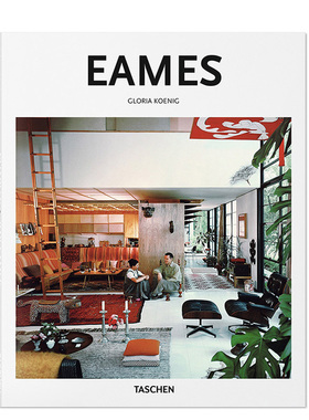 【现货】TASCHEN EAMES塔森[基础建筑入门系列]现代完美主义设计师作品-埃姆斯夫妇室内软装产品专业艺术画册进口原版图书