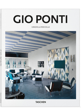 【现货】TASCHEN Gio Ponti[基础建筑系列] 吉奥·庞蒂 建筑设计进口原版图书画册