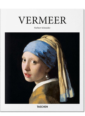 【预订】TASCHEN VERMEER [基础艺术]约翰内斯·维米尔 戴珍珠耳环的少女风俗绘画 荷兰画派进口原版英文图书