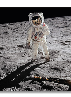 【预订】Buzz Aldrin[限量版挂画] 巴兹-奥尔德林签名版: 阿波罗11号《月球上的人》进口原版图书[TASCHEN]包邮