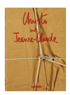[TASCHEN 45th]Christo And Jeanne-Claude.45周年纪念版克里斯托和让娜-克劳德夫妇 现当代艺术原版进口图书