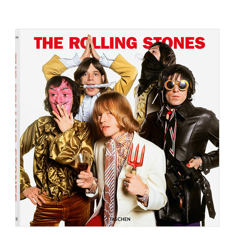 【现货】TASCHEN The Rolling Stones 滚石乐队摄影集新版  摇滚乐团的珍贵影像记录 英文原版进口图书包邮