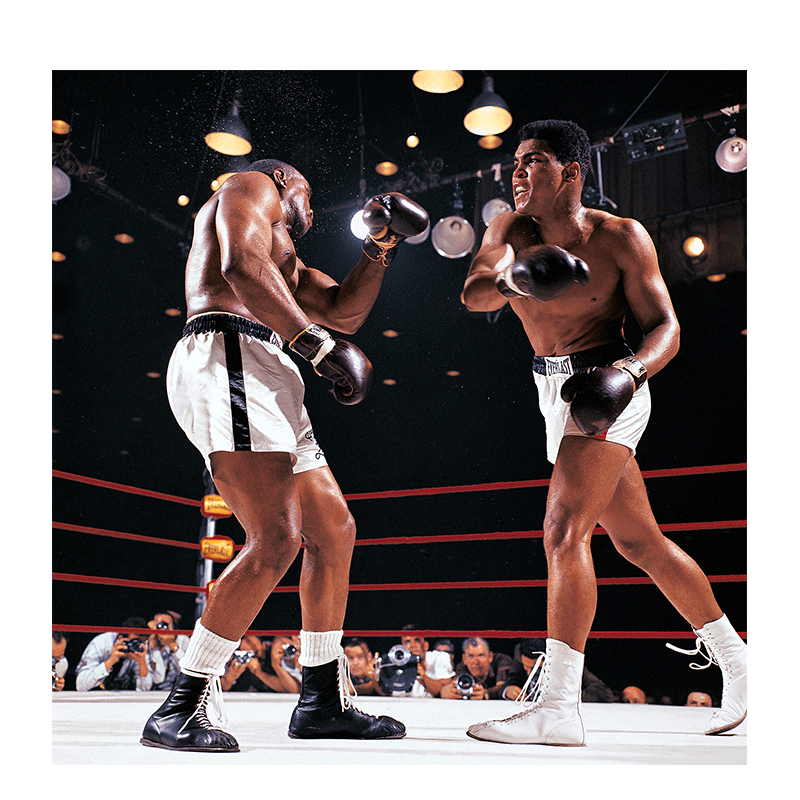 【预订】Neil Leifer. Homage to Ali. ‘Clay vs. Listo[限量版挂画] 艺术画致敬拳王阿里.年轻的阿里对决力斯顿一世 [TASCHEN]