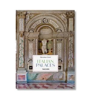 意大利宫殿 Massimo 原版 预订 英文建筑设计 Palaces TASCHEN马西莫·利斯特里镜头下 Italian Listri.