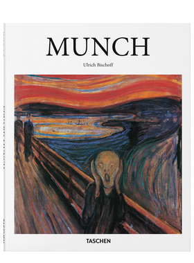 【现货】TASCHEN Munch[基础艺术] 蒙克 现当代艺术表现主义象征主义后印象派 英文原版艺术入门图书