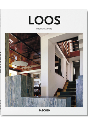 【预订】TASCHEN Adolf Loos[基础建筑系列]阿道夫·路斯建筑设计英文进口原版图书塔森