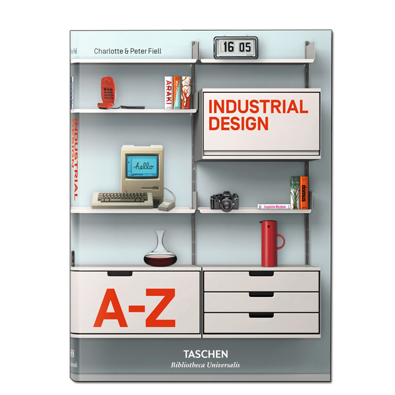 【预订】TASCHEN Industrial Design A-Z塔森[图书馆系列]精装工业设计 A-Z产品设计史专业辅助画册进口原版英文图书-封面