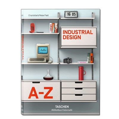 【预订】TASCHEN Industrial Design A-Z塔森 [图书馆系列]精装工业设计 A-Z 产品设计史专业辅助画册进口原版英文图书