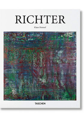 现货Richter[基础艺术]格哈德·里希特 英文艺术书籍绘画画集画册进口原版图书[TASCHEN]