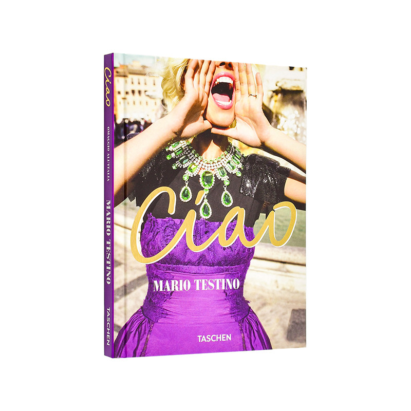 【现货】TASCHEN 马里奥&middot;泰斯蒂诺：意犹未尽（口袋本） Mario Testino. Ciao 原版英文摄影作品集艺术人物时尚画册进口图书