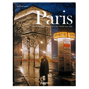 【现货】TASCHEN Paris Portraits of a City巴黎肖像集 巴黎印象城市人文景观写真摄影图册艺术书籍作品 进口原版图书