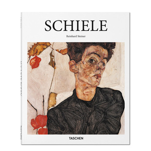 现货 TASCHEN SCHIELE 图书 基础艺术 埃贡·席勒绘画艺术书籍画集画册进口原版