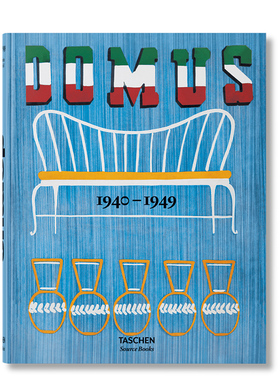 【现货】TASCHEN domus 1940–1949，多莫斯设计建筑设计师作品进口原版图书塔森官方旗舰店