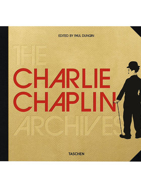 【现货】TASCHEN The Charlie Chaplin Archives 查理·卓别林档案 喜剧演员默片时代 珍藏影视电影艺术书籍设计进口原版图书包邮