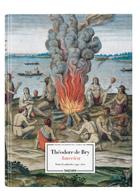【预订】TASCHEN Theodore de Bry. America 西奥多·德·布雷:美国版画北美洲城市风俗绘画画像画集艺术画册作品进口书籍原版
