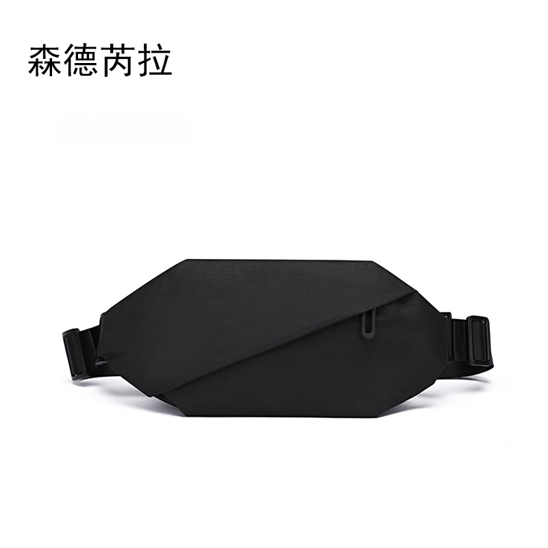 森德芮拉斜挎包男日系ins潮牌復(fù)古包包休閑單肩包女騎行運動腰包