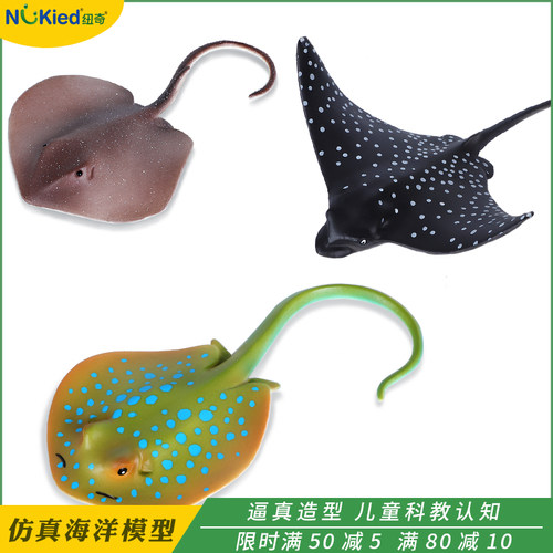 仿真蝠鲼魟鱼儿童科教海洋生物