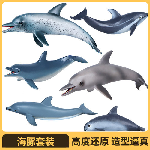 仿真海底动物海豚玩具海洋模型
