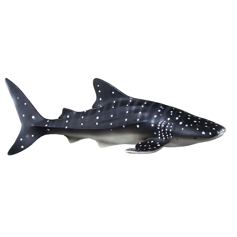 仿真海洋生物模型软胶鲸鲨玩具海底世界豆腐鲨鱼儿童科教认知礼物