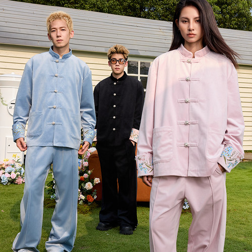 harshandcruel唐装套装