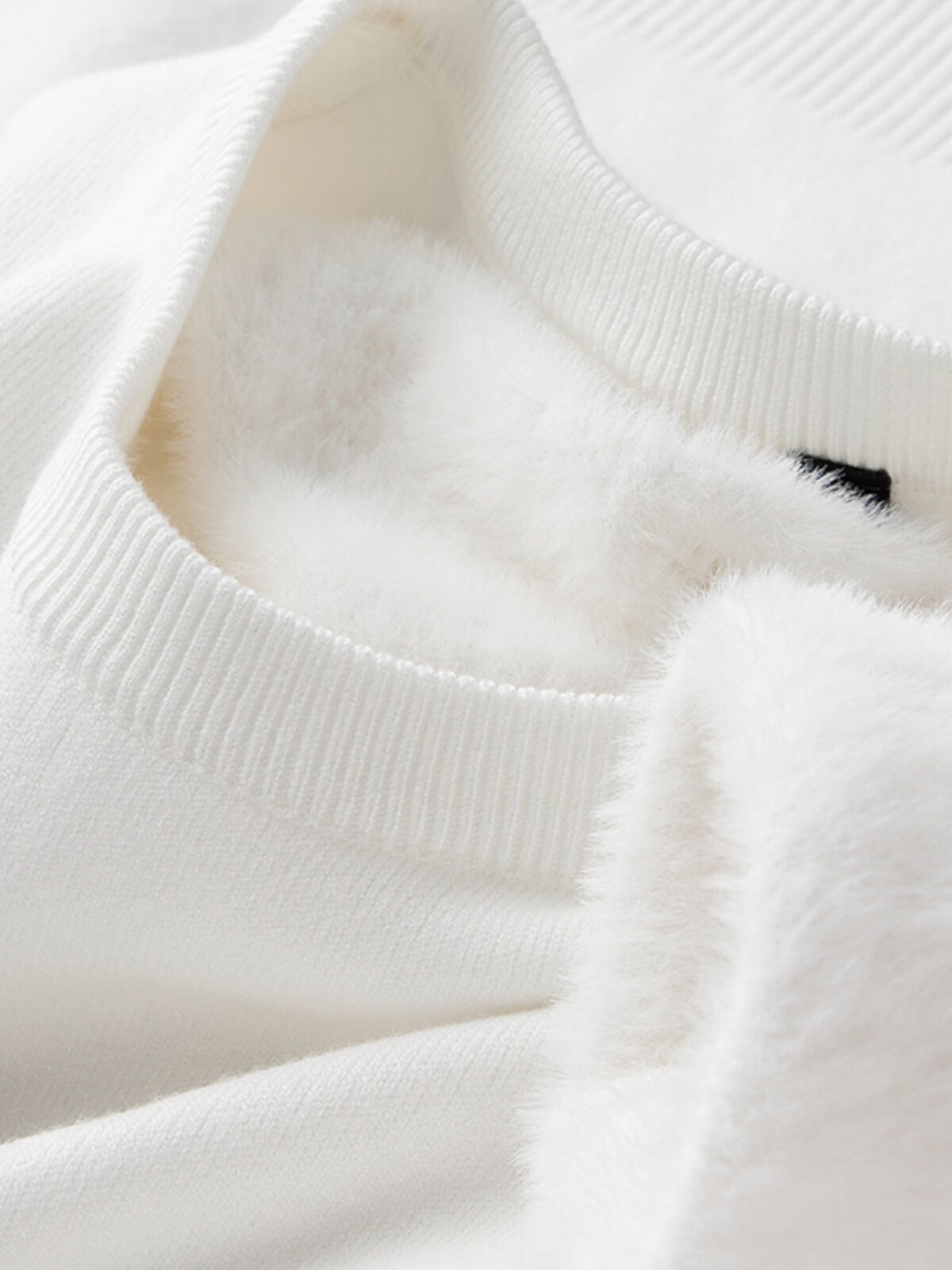 2025新款经典保暖羊绒衬里连体羊绒冬季男装加厚休闲纤细针织底衫