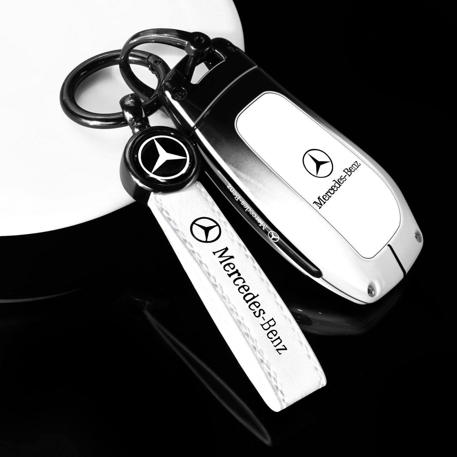 2022款奔驰GLC300L钥匙套20-22款GLC260专用老款汽车渐变包壳扣男