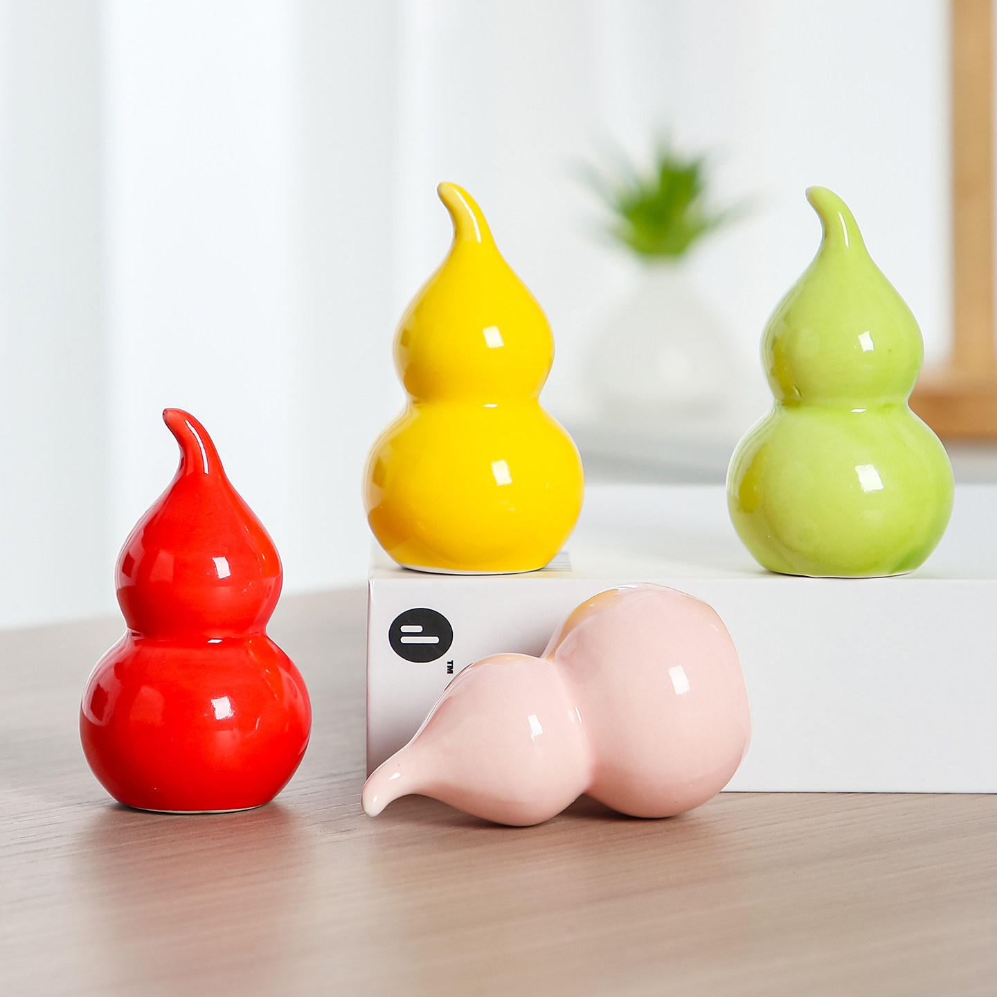 七彩葫芦陶瓷工艺品摆件家居桌面装饰酒柜电视柜摆件茶道茶宠,家居饰品,装饰摆件,淘宝优惠券,粉丝福利购,淘宝优惠卷