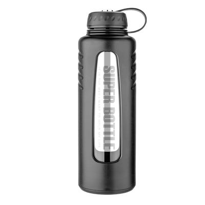 超大容量玻璃杯1000ml男水杯2L