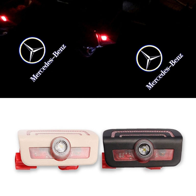 Logo投影灯适用奔驰22款C级C200/新S级改装车门迎宾氛围灯2支装