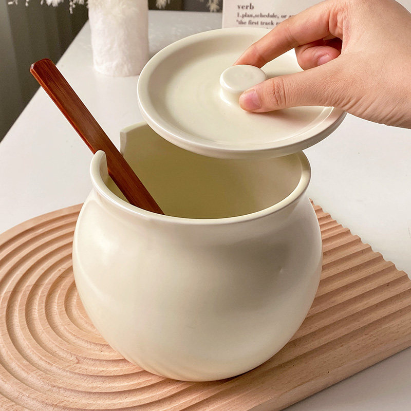 罐子瓶子耐高温带盖罐子