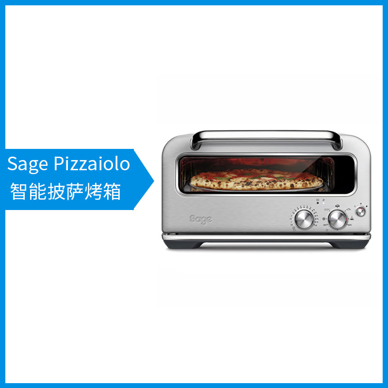 进口breville铂富sage专业烤披萨炉Pizzaiolo不锈钢家用pizza烤箱
