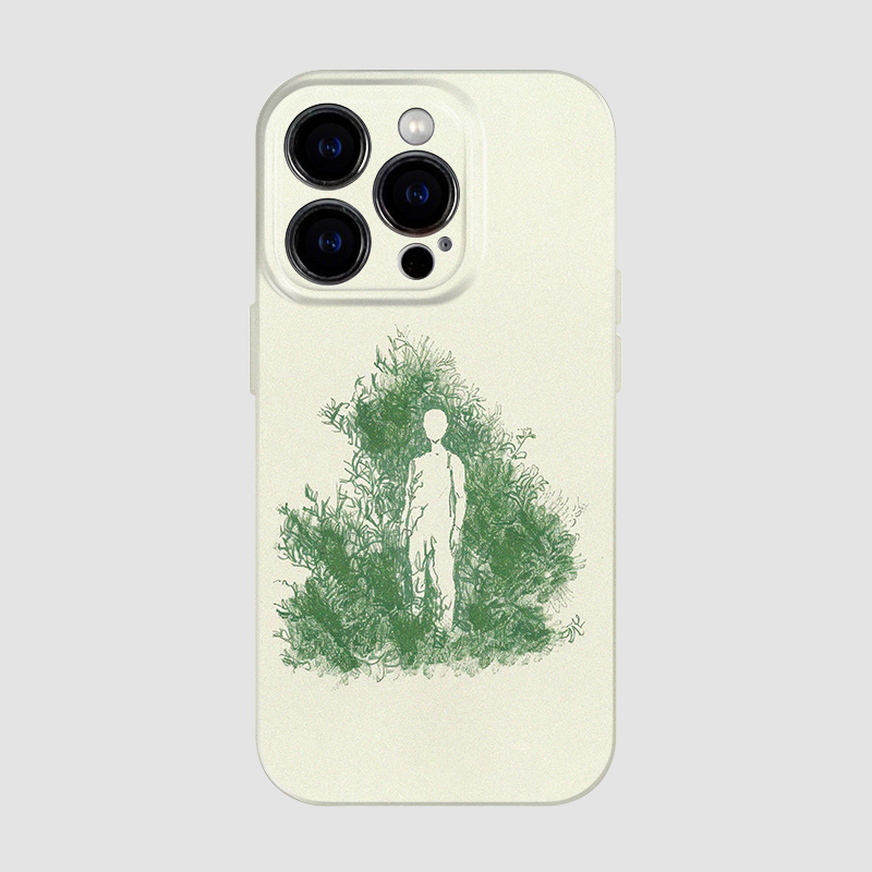 疯狂生长iPhone14苹果15promax全包手机壳软壳13mini小众艺术12创意11耐脏xs高级适用mate60pro华为p60二合一