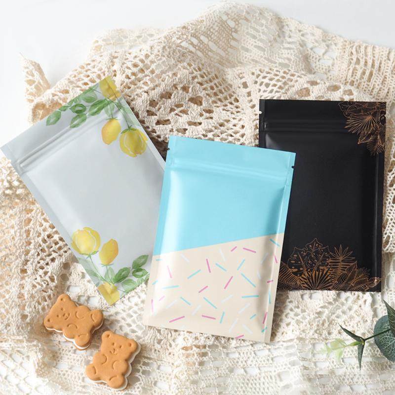印花精品零食包装袋茶叶粉末自封袋一次性小袋子小物件收纳袋子,包装,礼品袋/塑料袋,淘宝优惠券,粉丝福利购,淘宝优惠卷